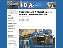 Tablet Screenshot of millbrookpharmacy.com